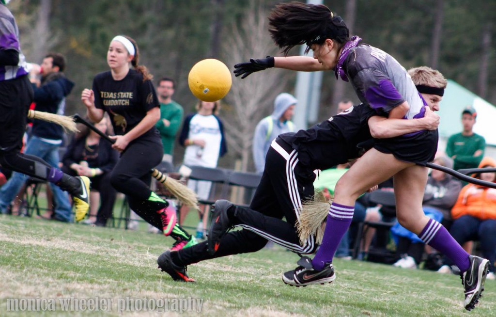 Experience in games like the World Cup semifinal, along with a healthy dose of athleticism, make Paulina Pascual the obvious first female beater to come off the baord. Credit: Monica Wheeler.